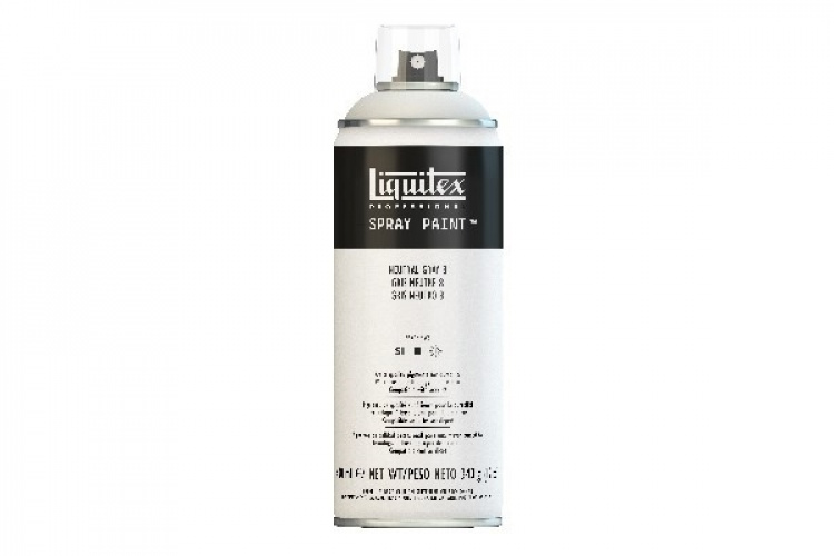 LIQUITEX Ac Spray 400Ml Neutral Grey 8 8599