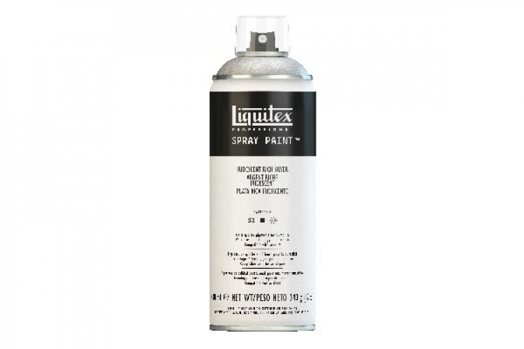LIQUITEX Ac Spray 400Ml Iridescent Rich Silver 0239