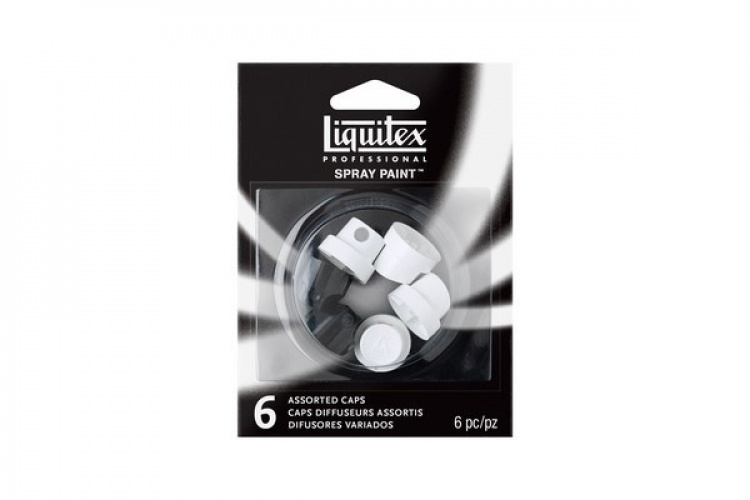 LIQUITEX Dyse 6 ass. (2xstan, 2xpink Fat, 2xsuper skinny)