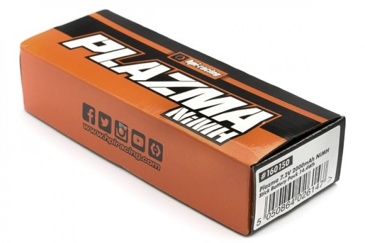HPI Plazma 7.2V 2000mAh NiMH Stick Battery Pack