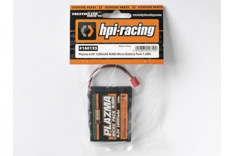 HPI Plazma 6.0V 1200mAh NiMh Micro Battery Pack