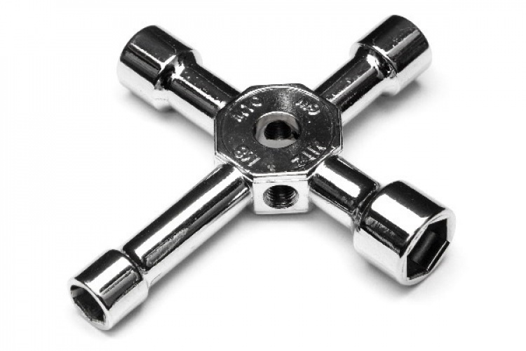 HPI 4 Way Glow Plug Wrench (Small)