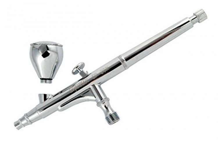 SPARMAX Airbrush, SP-20X, 0,2mm Gravity-feed 7cc