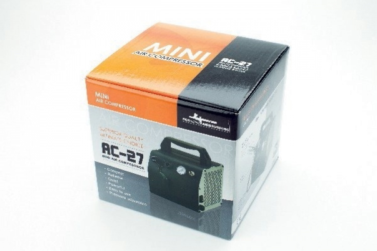 SPARMAX Airbrush Compressor, 12-13lpm, 50psi ,AC-27