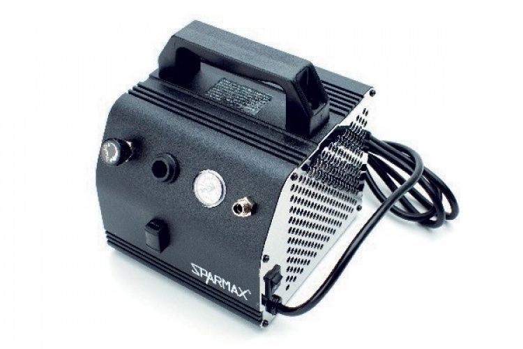 SPARMAX Airbrush Compressor, 12-13lpm, 50psi ,AC-27