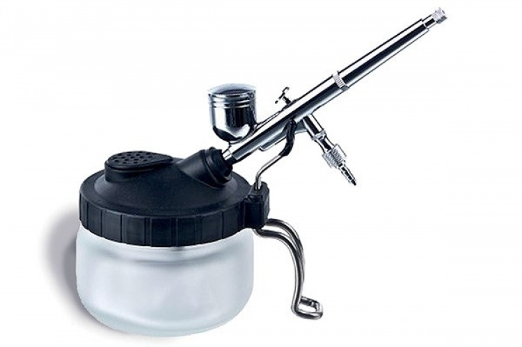 PANZAG Cleaning pot - 2 in 1 airbrush cleaner & holder