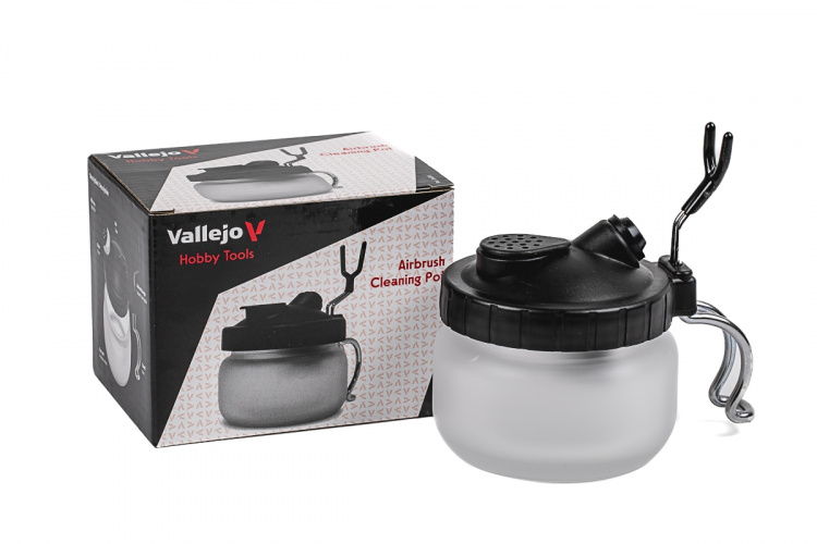 VALLEJO Cleaning Pot Airbrush Cleaning Pot