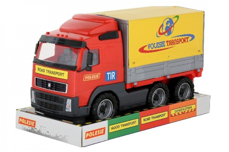 POLESIE Lastbil med forvogn 450x190x250mm