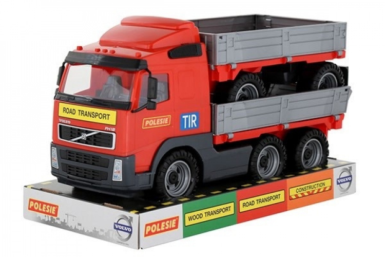 POLESIE Ladbil med ekstra ladvogn 775x190x250mm