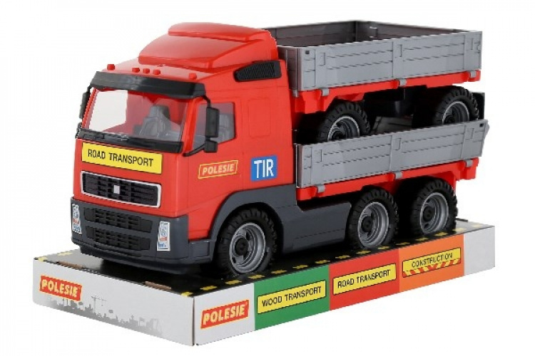 POLESIE Ladbil med ekstra ladvogn 775x190x250mm