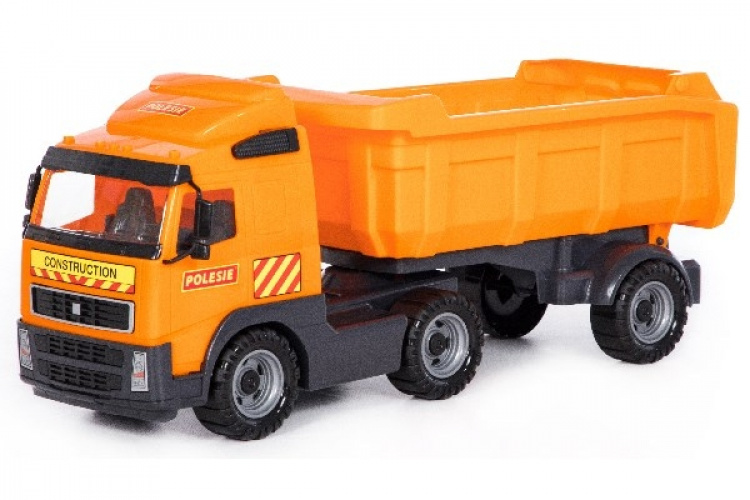 POLESIE Lastbil dumper med tip 590x190x250mm