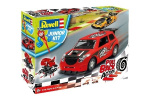 Revell 1:20 JUNIOR KIT Pull Back Rallye Car, red