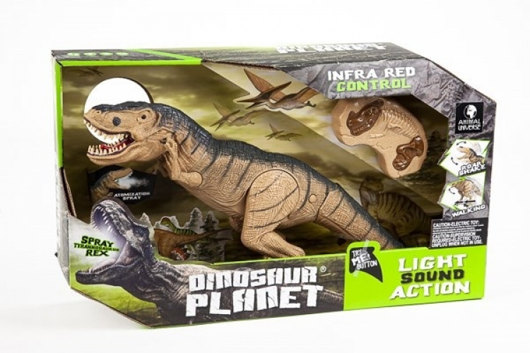 Animal Universe Tyrannosaurus R/C w/spray, light & sound big size