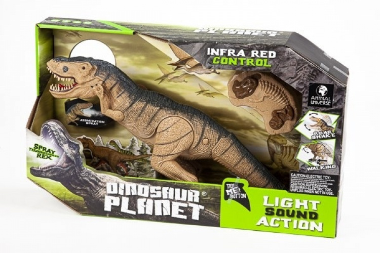 Animal Universe Tyrannosaurus R/C w/spray, light & sound big size