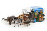 ANIMAL PLA Wild animals 30pcs in 3,2L bucket