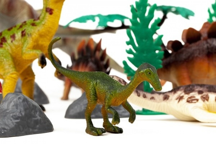 ANIMAL PLA Dinosaur 30pcs in 3,2L bucket