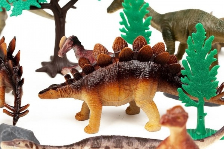 ANIMAL PLA Dinosaur 30pcs in 3,2L bucket