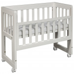 Troll Bedside Crib Oslo Vit