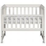 Troll Bedside Crib Oslo Vit