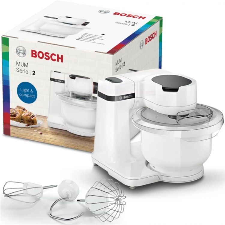 Bosch Køkkenmaskine MUMS2AW00 Series2 Alsidig kompakt Bosch Køkkenmaskine MUMS2AW00 Series2 Alsidig kompakt