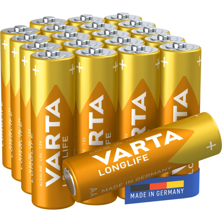 Varta Longlife AA / LR6 Batteri 20-p