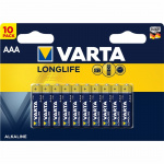 Varta Longlife AAA / LR03 Batteri 10