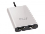 CLUB3D ThunderboltT 3 to DisplayportT 1.2 Dual Monitor 4K 60Hz