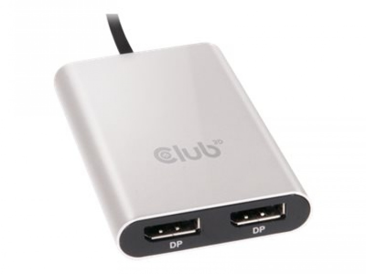 CLUB3D ThunderboltT 3 to DisplayportT 1.2 Dual Monitor 4K 60Hz