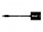 CLUB3D CAC-2113 cable gender changer Mini Displayport VGA Svart