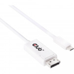 Club 3D USB 3.1 Type C-kabel til DisplayPort 1,2 m
