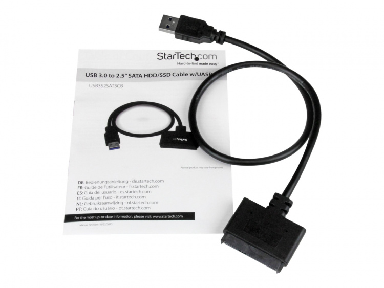 StarTech.com SATA till USB-kabel med UASP