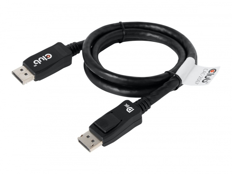 CLUB3D DisplayPort 1.4 HBR3 Cable 1m/3.28ft Male/Male 8K60Hz