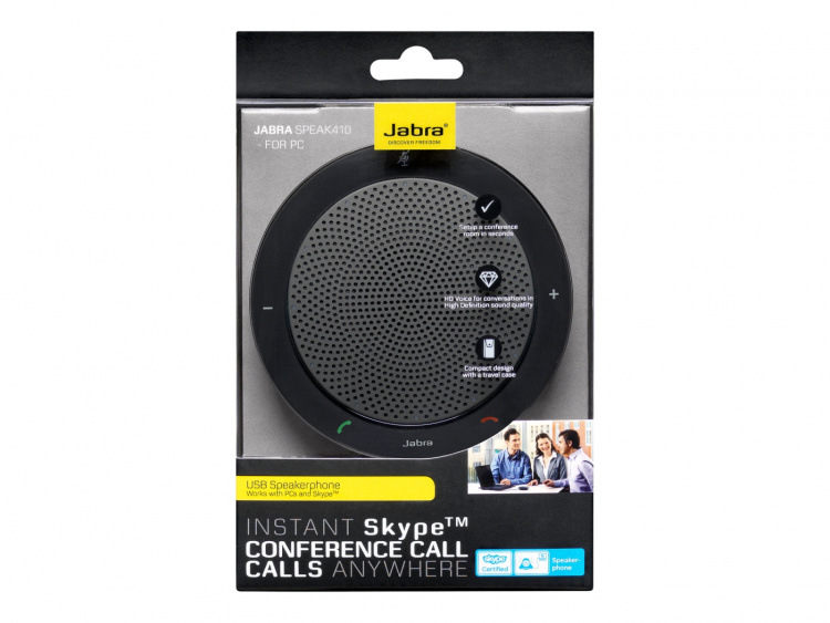Jabra Speak 410 högtalartelefoner Universal USB 2.0 Svart
