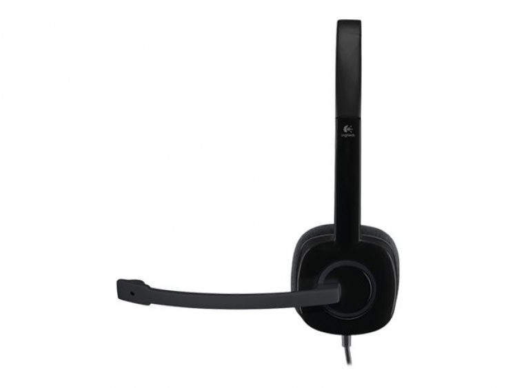 Logitech H151 Headset Huvudband 3,5 mm kontakt Svart