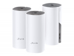TP-LINK Deco E4 (3-pack) Dual-band (2,4 GHz / 5 GHz) Wi-Fi 5 (802.11ac) Vit, Grå