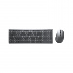 DELL KM7120W tangentbord Trådlös RF + Bluetooth QWERTY Nordic Grå, Titan