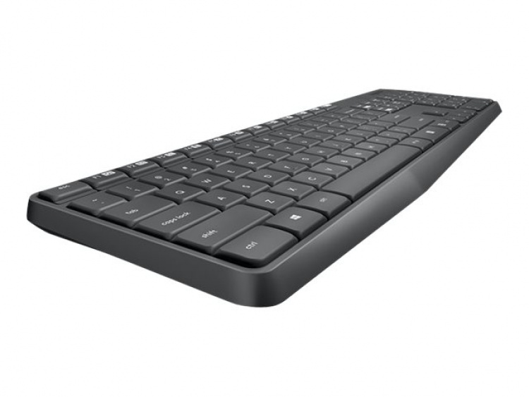 Logitech MK235 Keyboard RF Wireless QWERTY American International Grey