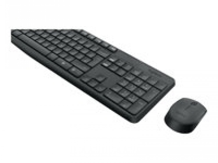 Logitech MK235 Keyboard RF Wireless QWERTY American International Grey