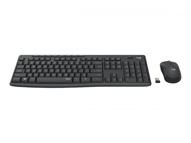 Logitech MK295 Silent Wireless Combo tangentbord RF Trådlös QWERTY Amerikanskt i
