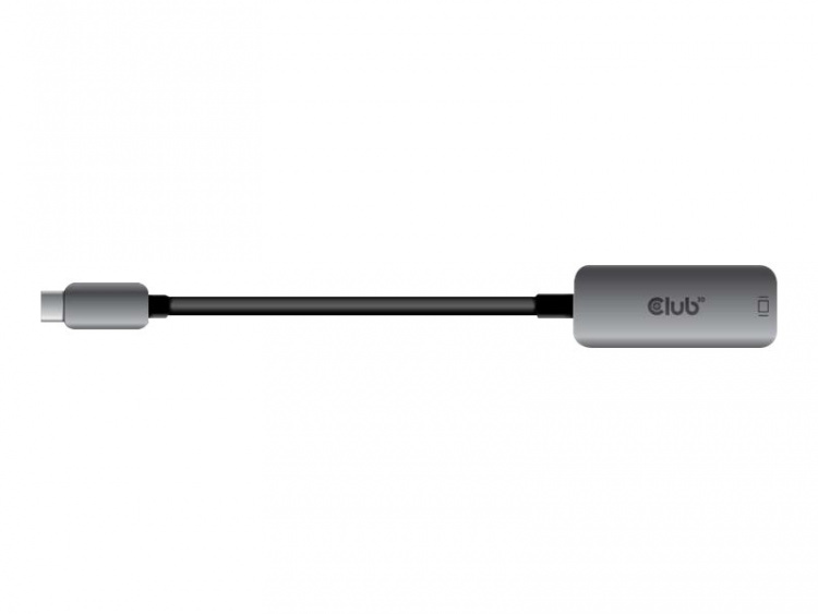 CLUB3D CAC-1567 USB-grafikadapter 7680 x 4320 pixlar Svart, Silver