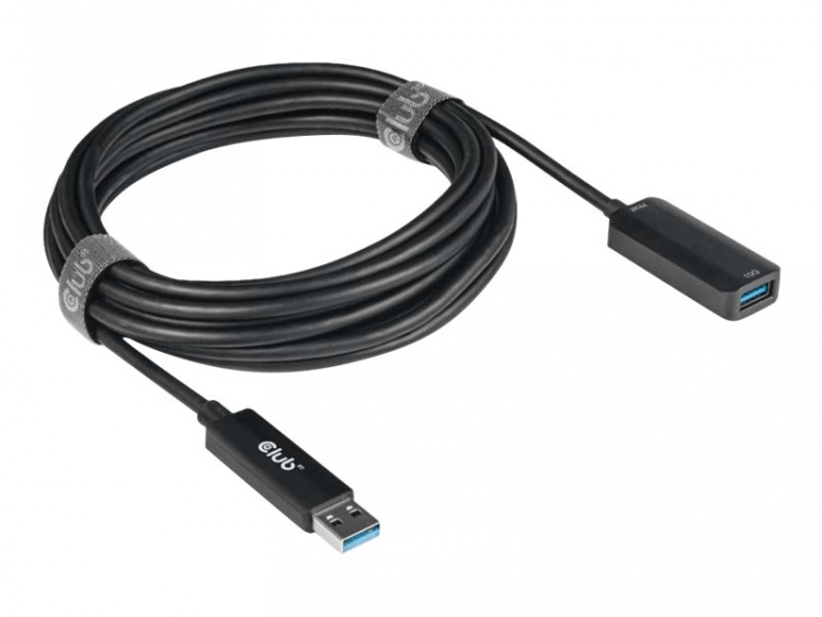 CLUB3D CAC-1411 USB-kablar 5 m USB 3.2 Gen 2 (3.1 Gen 2) USB A Svart
