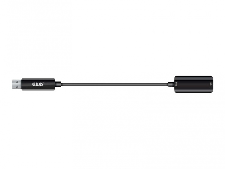 CLUB3D CAC-1411 USB-kablar 5 m USB 3.2 Gen 2 (3.1 Gen 2) USB A Svart