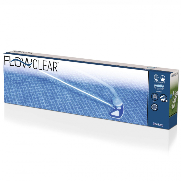 Bestway Flowclear AquaClean rensemaskine til pools