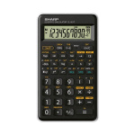 Sharp Lommeregner EL501TBWH Sort