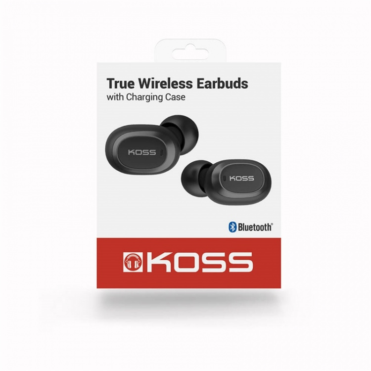 Koss Hovedtelefon True Wireless TWS250i Mic Sort