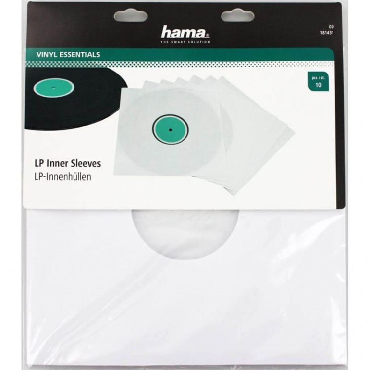 Hama LP Indvendig Sleeve 10-pak