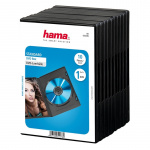 Hama DVD-Box Standard Sort 10-pak