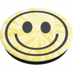 POPSOCKETS Tie Dye Smiley Aftageligt Greb m. Standerfunktion