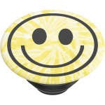 POPSOCKETS Tie Dye Smiley Aftageligt Greb m. Standerfunktion