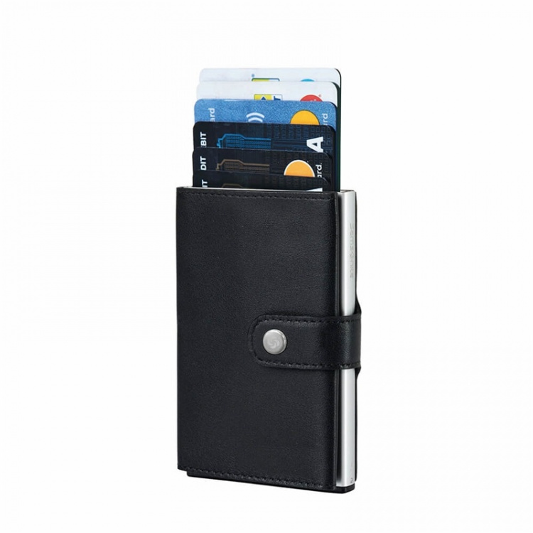 Samsonite Kortholder incl. Seddelrum Wallet ALUFIT PLUS RFID Slide Alu Sort